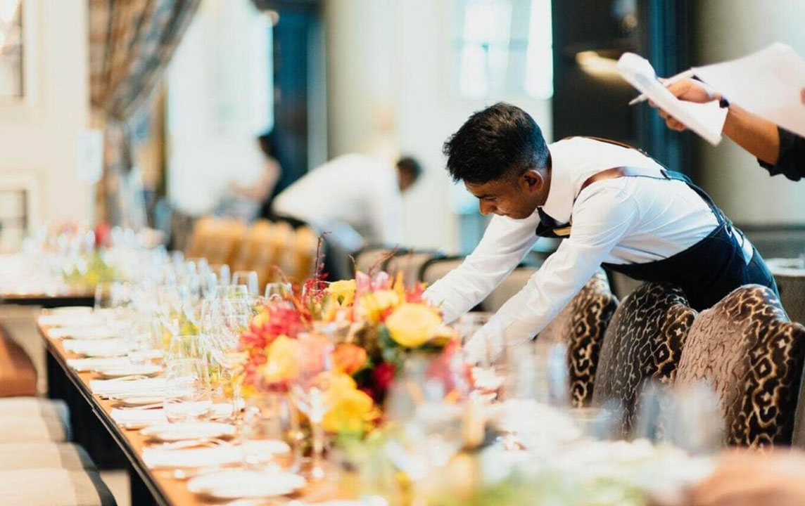 Eventpersoneel, garçons en hostessen