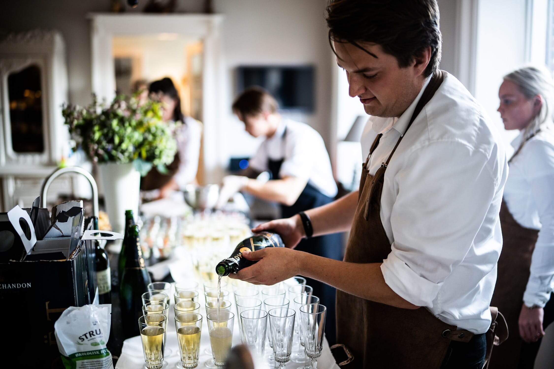 Kelners en eventpersoneel voor catering