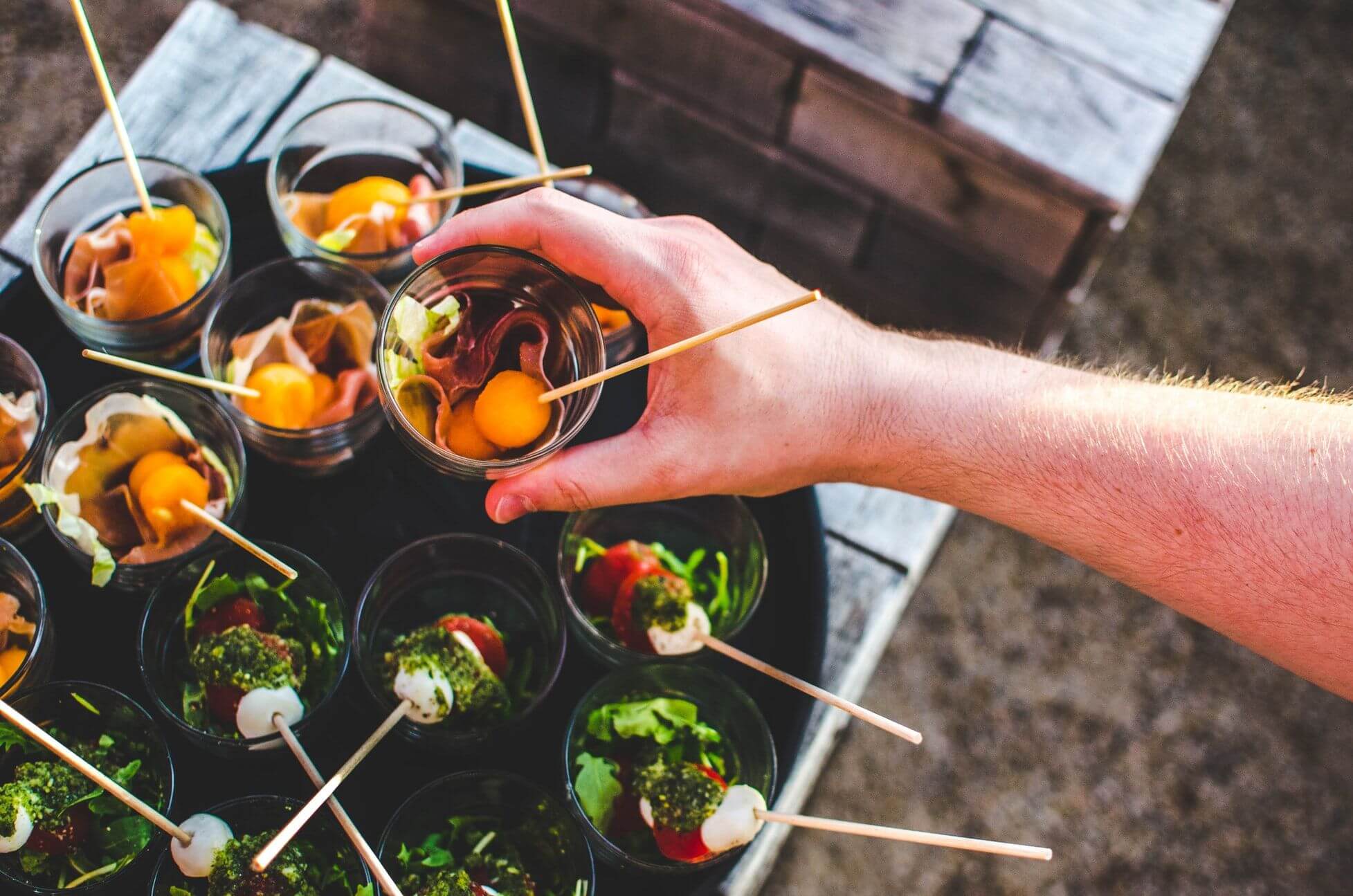 Catering voor zakelijke en privé-events